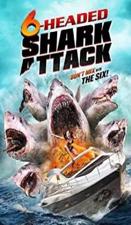 6-Headed Shark Attack (2018) Hindi Dubbed poster