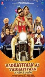Vadhayiyaan Ji Vadhayiyaan (2018) Punjabi Movie poster