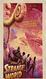 Strange World (2022) Hindi Dubbed poster