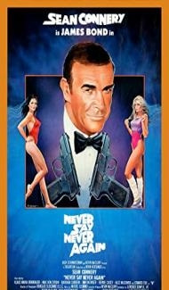Never Say Never Again (1983) Hindi Dubbed poster