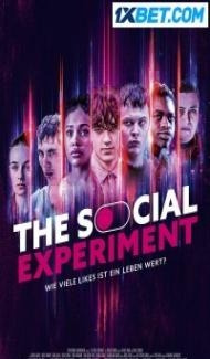 The Social Experiment (2022) Hindi Dubbed poster