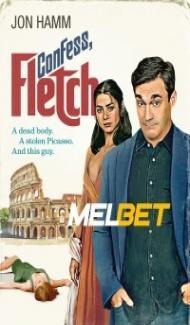 Confess Fletch (2022) Hindi Dubbed poster