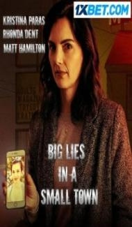 Big Lies in a Small Town (2022) Hindi Dubbed poster