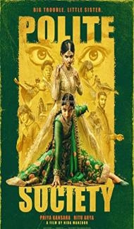 Polite Society (2023) Hindi Dubbed poster