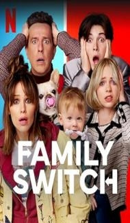 Family Switch (2023) Hindi Dubbed poster