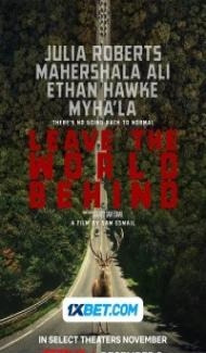 Leave the World Behind (2023) Hindi Dubbed poster