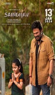 Saindhav (2024) South Indian Hindi Dubbed Movie poster