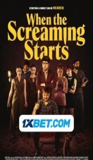 When the Screaming Starts (2024) Hindi Dubbed poster
