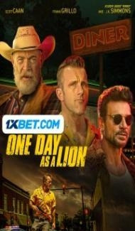 One Day As A Lion (2024) Hindi Dubbed poster