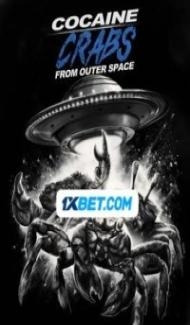 Cocaine Crabs from Outer Space (2024) Hindi Dubbed poster