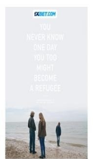 You Never Know One Day You Too Might Become a Refugee (2024) Hindi Dubbed poster