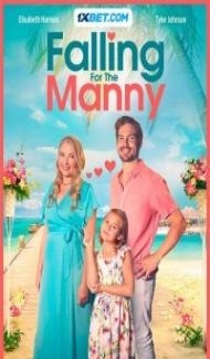 Falling for the Manny (2024) Hindi Dubbed poster