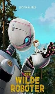 The Wild Roboter (2024) Hindi Dubbed Movie poster