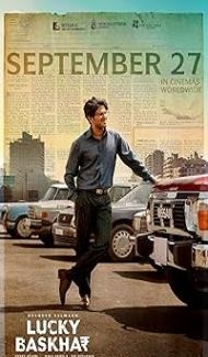 Lucky Baskhar (2024) Hindi Dubbed Movie poster