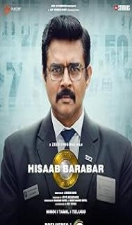 Hisaab Barabar (2024) Hindi Dubbed Movie poster