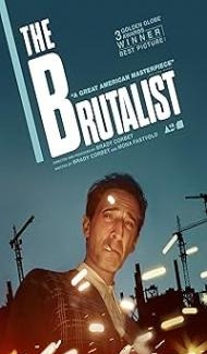 The Brutalist (2024) Hindi Dubbed Movie poster