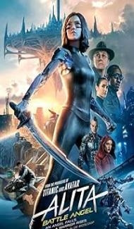 Alita Battle Angel (2019) Hindi Dubbed Movie poster