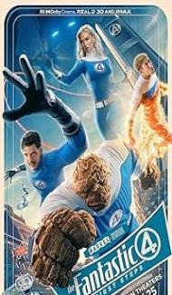 The Fantastic Four First Steps (2025) Hindi Dubbed Movie poster