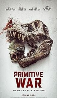 Primitive War (2025) Hindi Dubbed Movie poster
