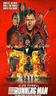 The Running Man (2025) Hindi Dubbed Movie poster