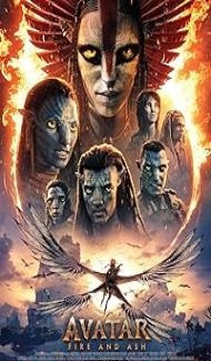 Avatar Fire and Ash (2025) Hindi Dubbed Movie poster