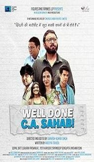 Well Done C.A. Sahab (2025) Hindi Dubbed Movie poster
