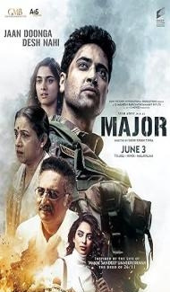 Major (2022) Hindi Dubbed Movie poster