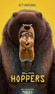 Hoppers (2026) Hindi Dubbed Movie poster