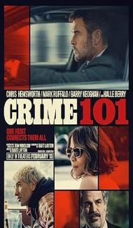 Crime 101 (2026) Hindi Dubbed Movie poster