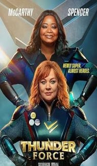 Thunder Force (2021) Hindi Dubbed Movie poster