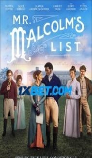 Mr Malcolms List (2022) Hindi Dubbed poster