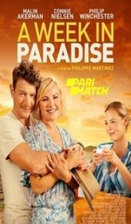 A Week in Paradise (2022) Hindi Dubbed poster