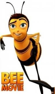 Bee Movie (2007) Hindi Dubbed poster