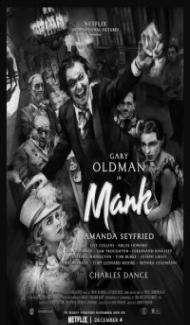 Mank (2020) Hindi Dubbed poster