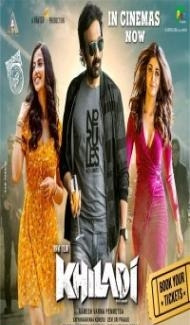 Khiladi (2022) South Indian Hindi Dubbed Movie poster