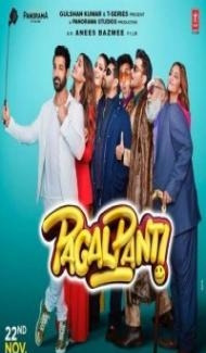 Pagalpanti (2019) Hindi Moviee poster